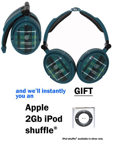 Able Planet Extreme Foldable Around the Ear Active Noise Canceling