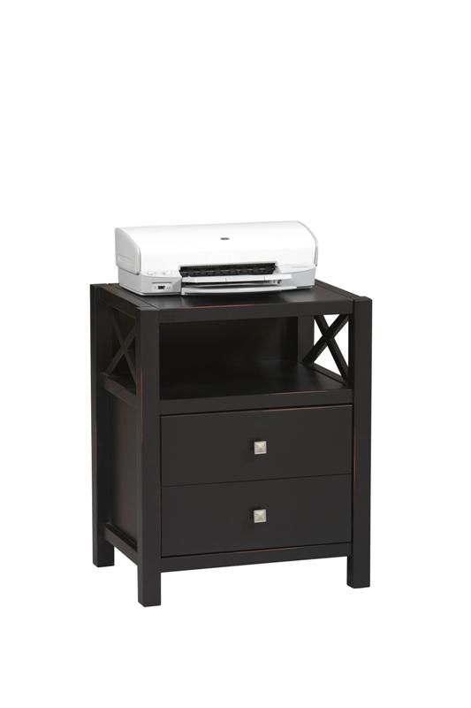 Anna Collection End Table Black