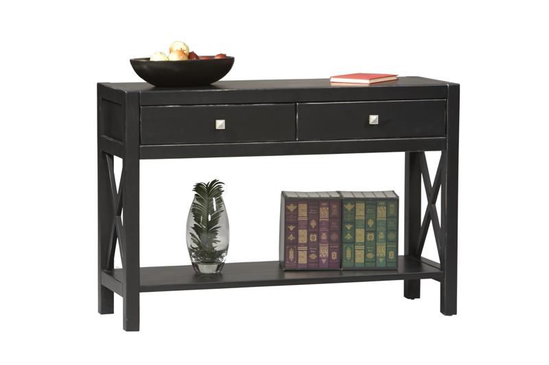 Anna Collection Console Table Black