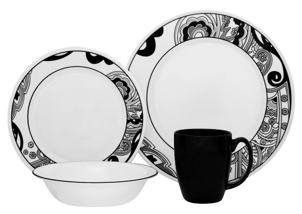 Corelle Vive Nouveau 16 Piece Dinnerware Set