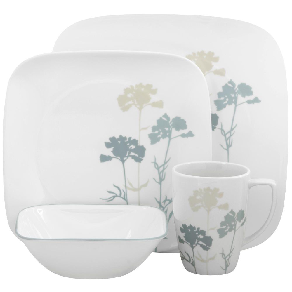 Corelle Square Paper Shadows 16-Piece Dinnerware Set at Sears.com
