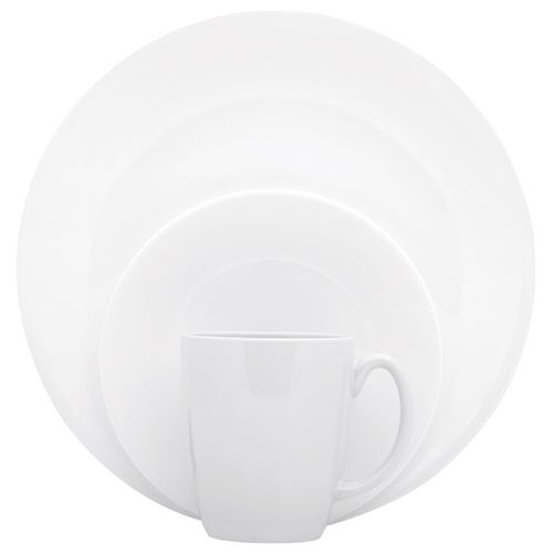 Corelle Livingware Winter Frost White 18 Piece Dinnerware Set