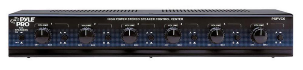 Pyle 6 Zone Speaker Selector