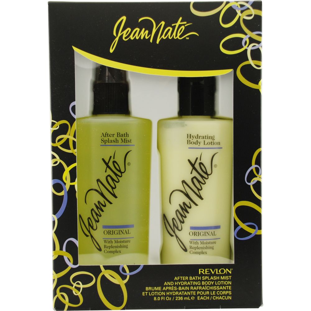 Jean Nate JEAN NATE by Revlon Set-After Bath Splash Mist 8 Oz & Body
