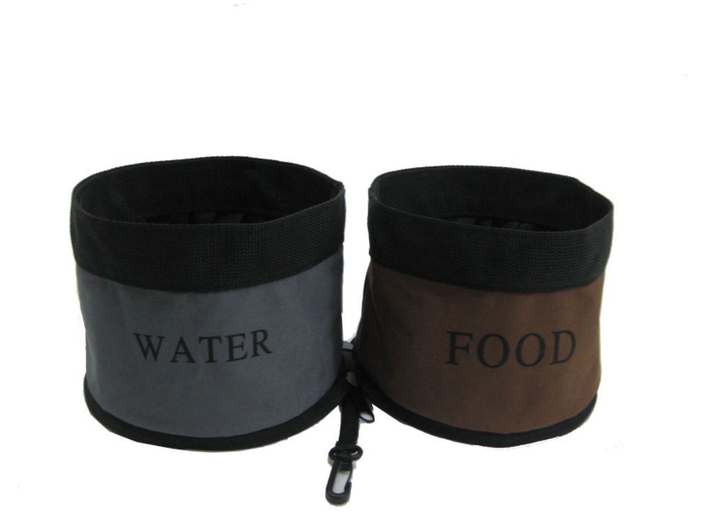 Pet Life DOUBLE FOLDING ZIPPERED TRAVEL PET BOWL at Kmart.com