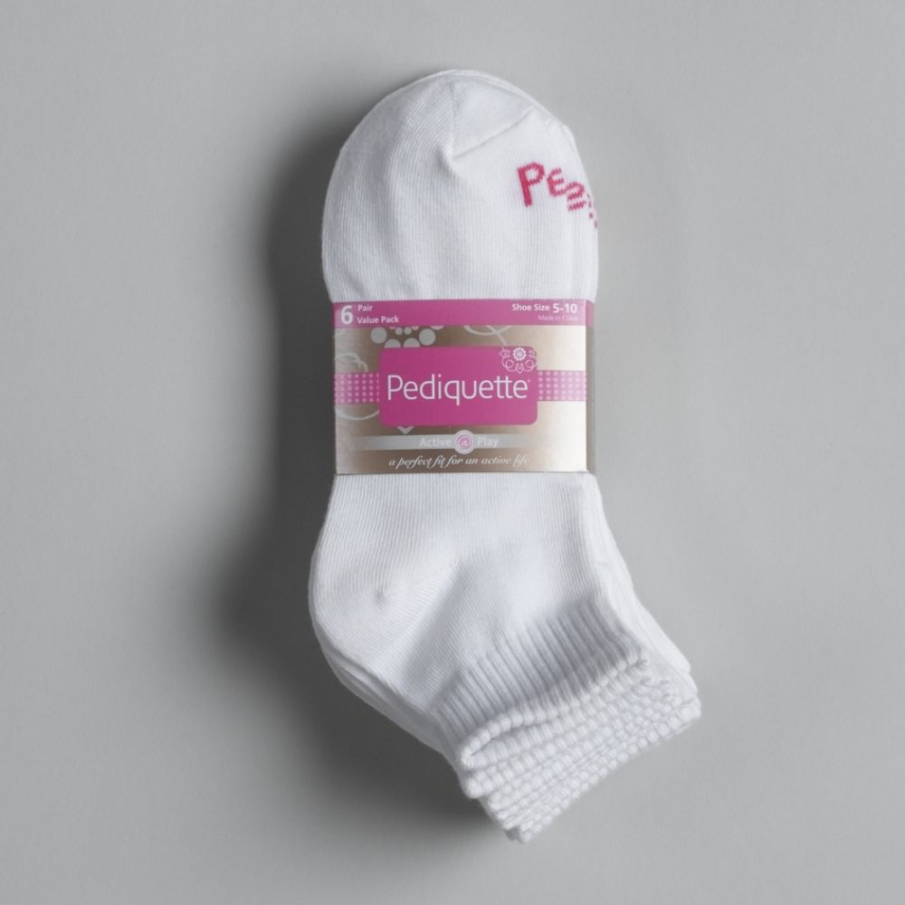 Peds 6 Pair Women's Quarter Sport Socks at Sears.com