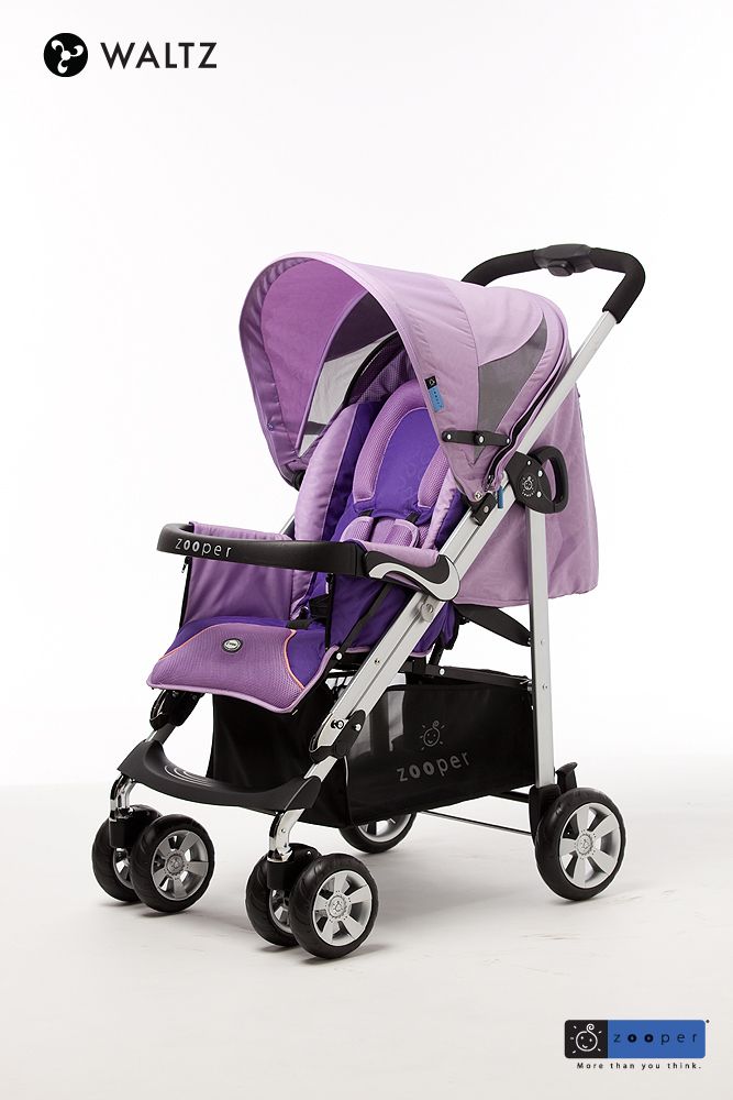 Zooper Waltz Baby Stroller, Butterfly Purple