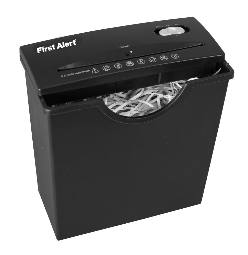 First Alert SS061BF 6-Sheet Strip-Cut Shredder at Kmart.com