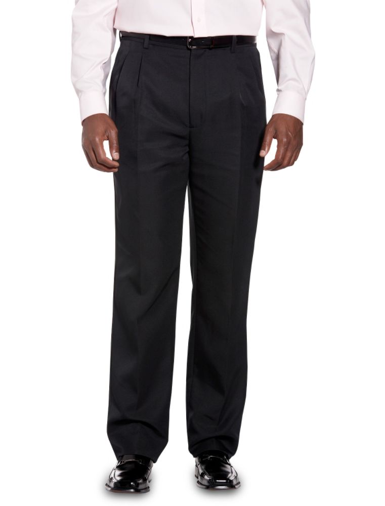 Synrgy Concealed Comfort Microfiber Pleated Pants at Kmart.com