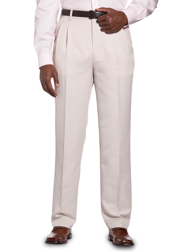 Synrgy Concealed Comfort Microfiber Pleated Pants at Kmart.com