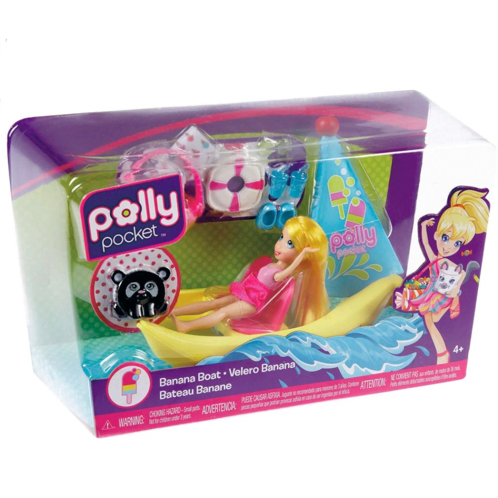 Polly Pocket GOODIE WORLD Banana Boat