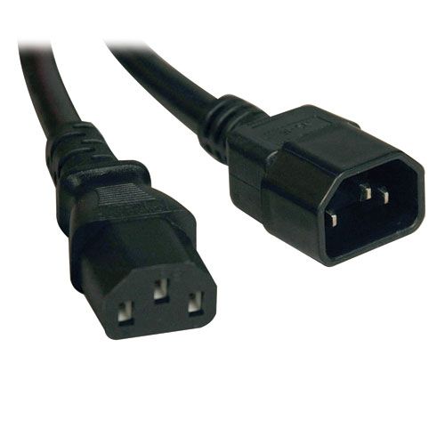 Tripp Lite 6-ft. 18AWG Power cord (IEC-320-C14 to IEC-320-C13)