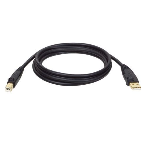 Tripp Lite 6-ft. USB2.0 A/B Gold Device Cable (A Male to B Male)