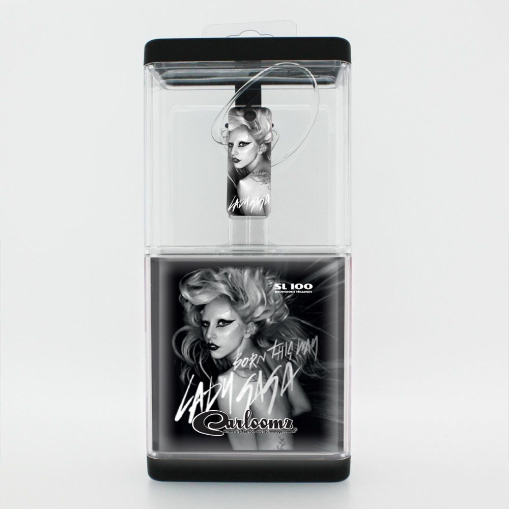Earloomz Bluetooth Headset - Lady Gaga