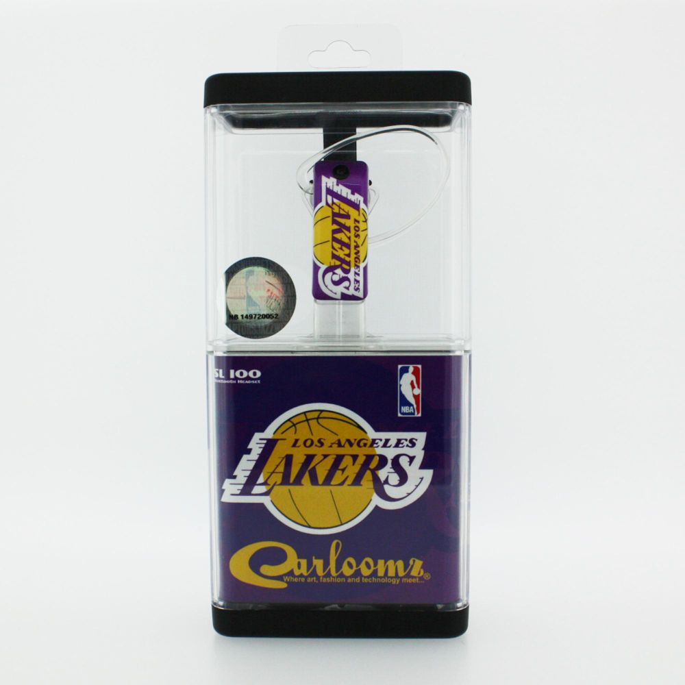 Earloomz Bluetooth Headset - LA Lakers NBA