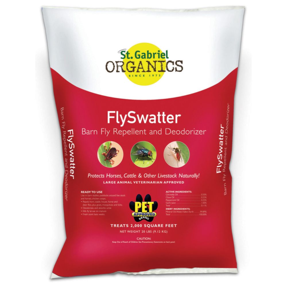 St Gabriel FlySwatter Fly Repellent Treats 1000 Sq. Ft., 10pound