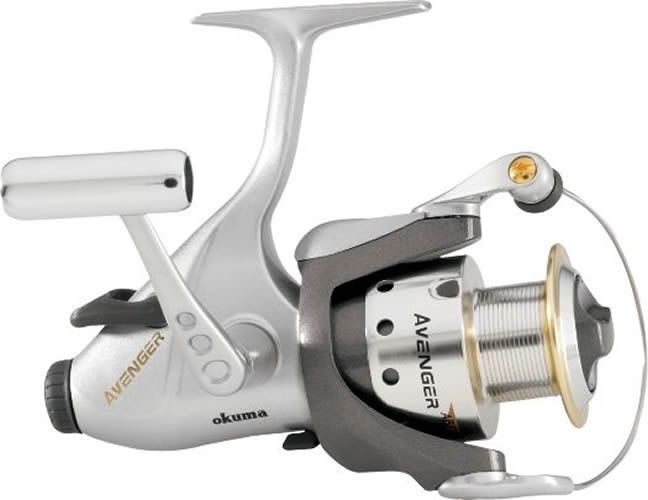 Okuma Avenger ABF Graphite Bait Feeder Spinning Reel 6 Ball Bearings