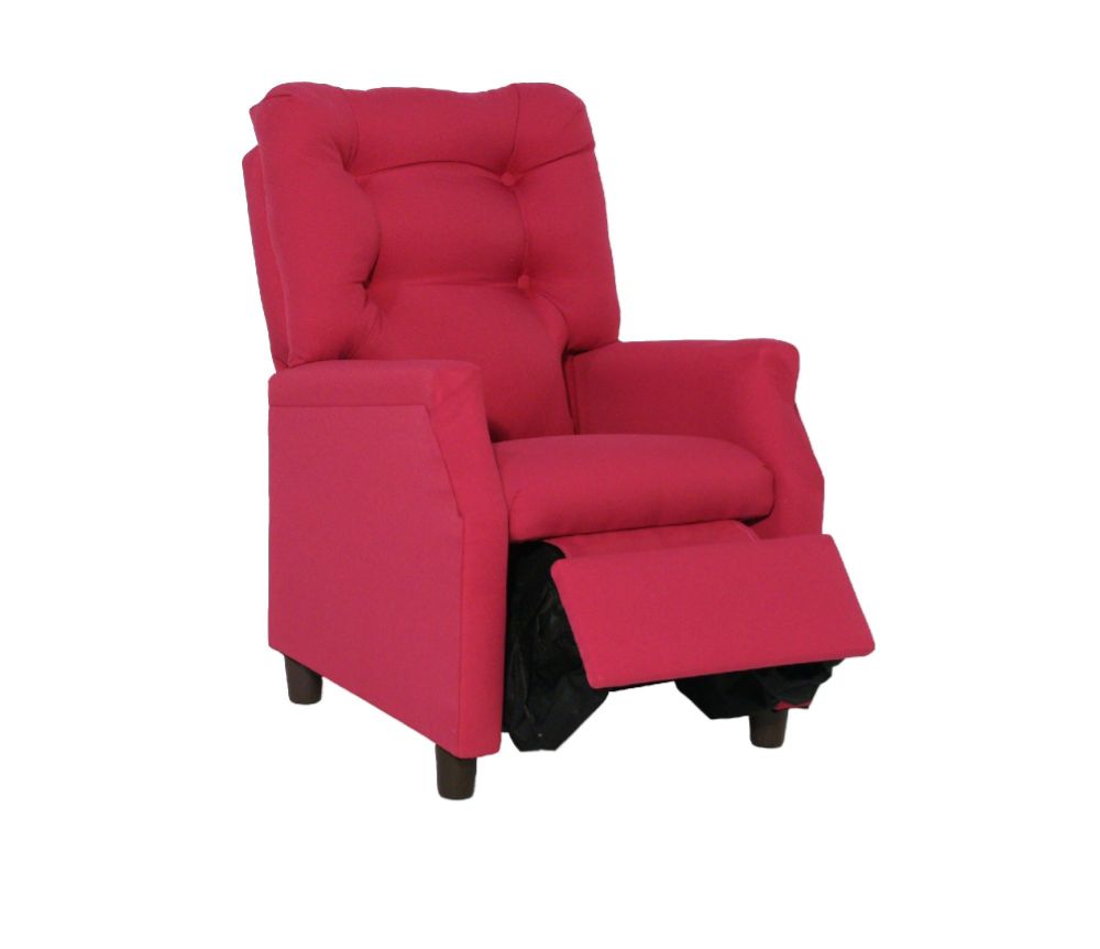 Harmony Kids Deluxe Recliner Hot Pink