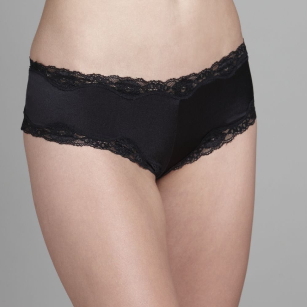 Apostrophe Women's Satin and Lace Hot Shorts