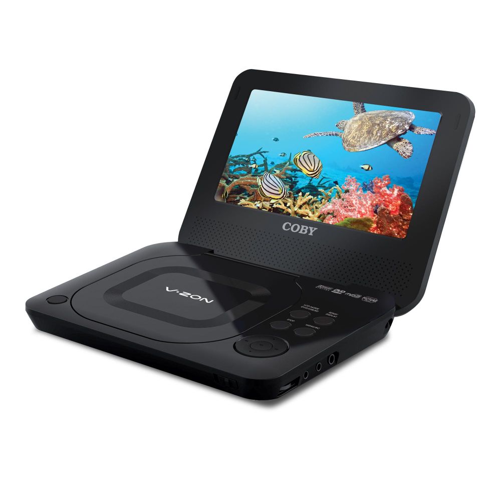 Coby Coby 7'' Portable DVD/CD/MP3 Player