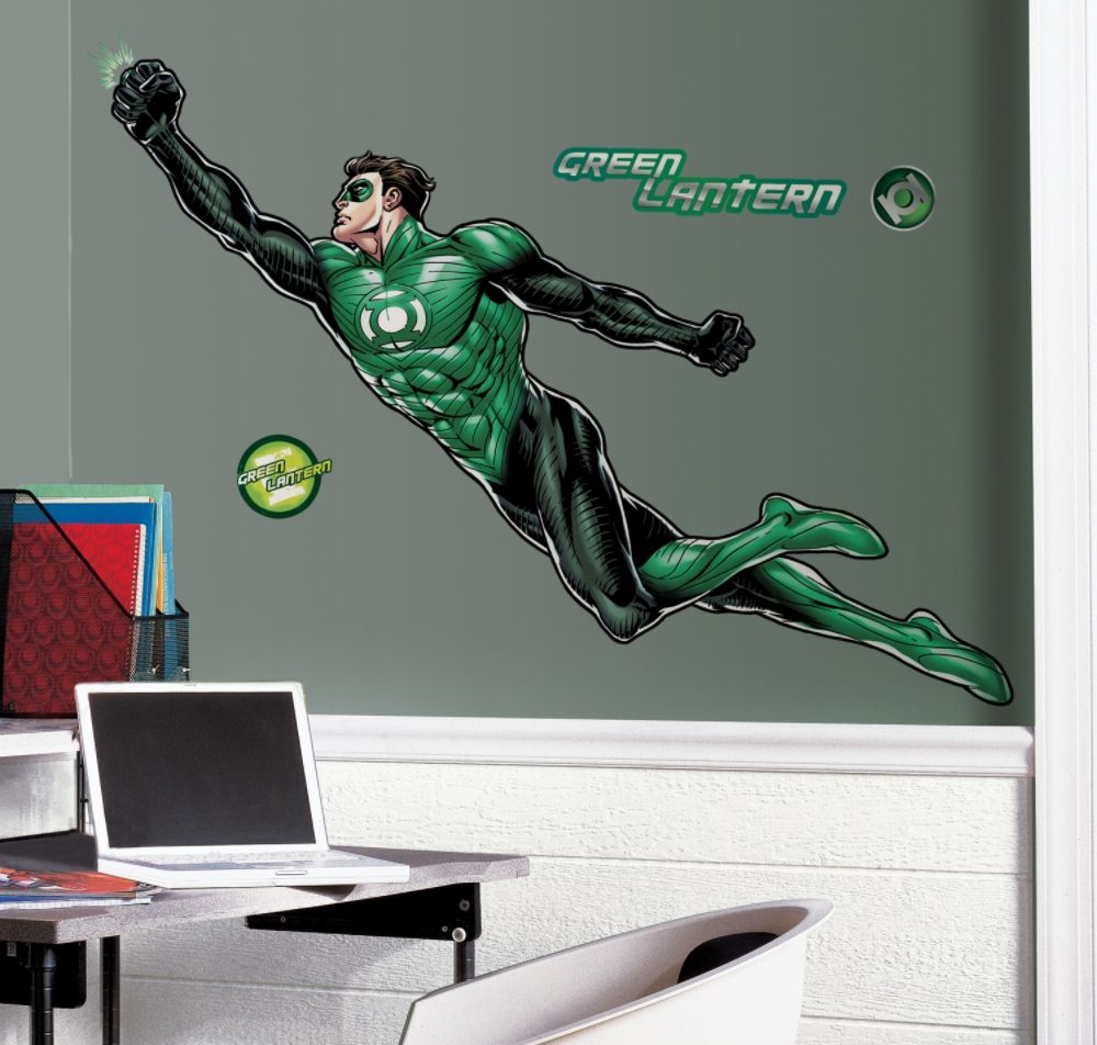 RoomMates Green Lantern Peel & Stick Giant Wall Decal