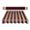 Burgundy/Tan Stripe