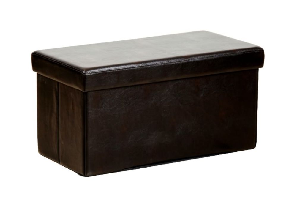 Warehouse of Tiffany Large Brown Seat Ottoman
