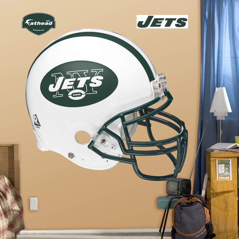  York Jets on Fathead New York Jets Helmet Fathead