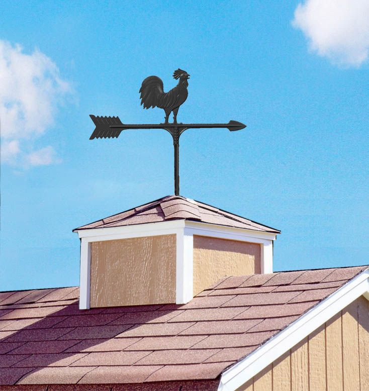 Colony Bay Outdoor Structures Cupola with Weathervane - For 8' & 10' Wide Buildings at Kmart.com