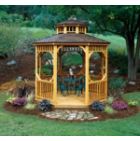 Chesapeake 10' Round Cedar Gazebo