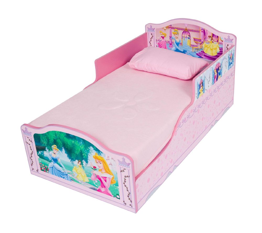 Delta Childrens Disney Princess Wooden Toddler Bed