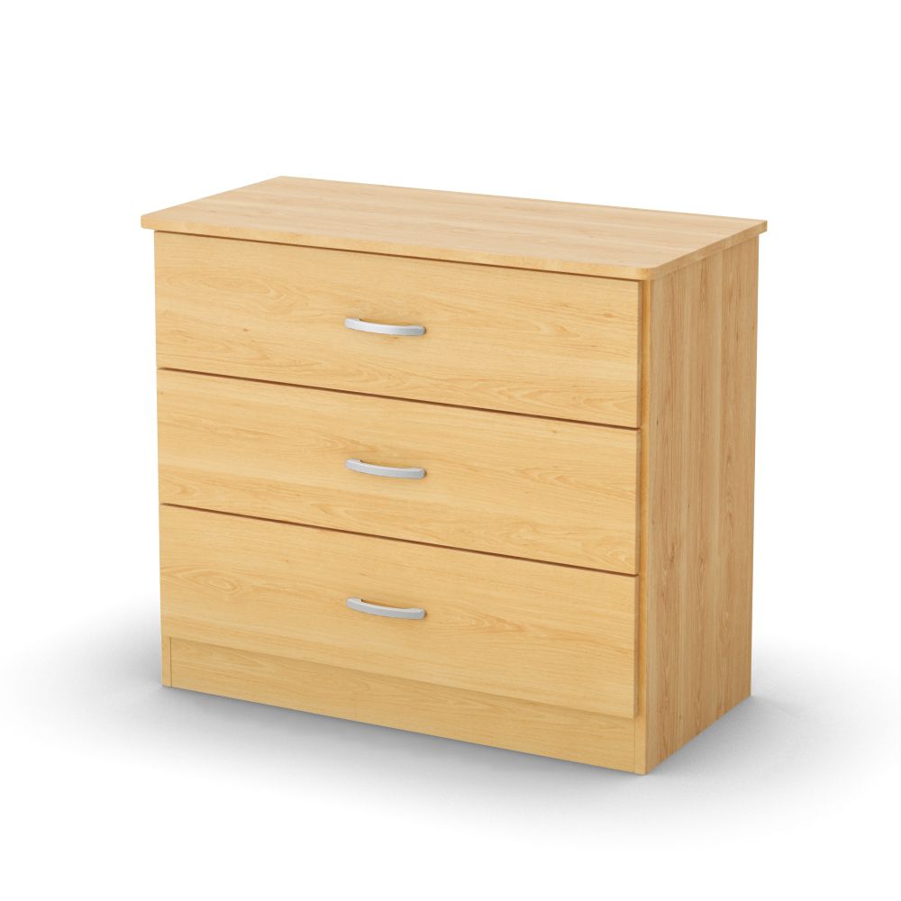 South Shore Libra Collection 3-Drawer Chest Natural Maple at Sears.com