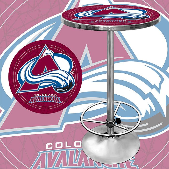 Trademark NHL Colorado Avalanche Pub Table