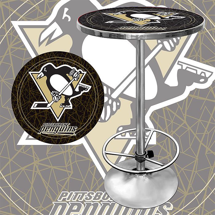 Trademark NHL Pittsburgh Penguins Pub Table