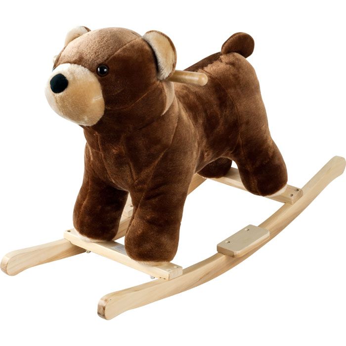 Happy Trails Plush Rocking Barry Bear with Sounds Children's Toys
