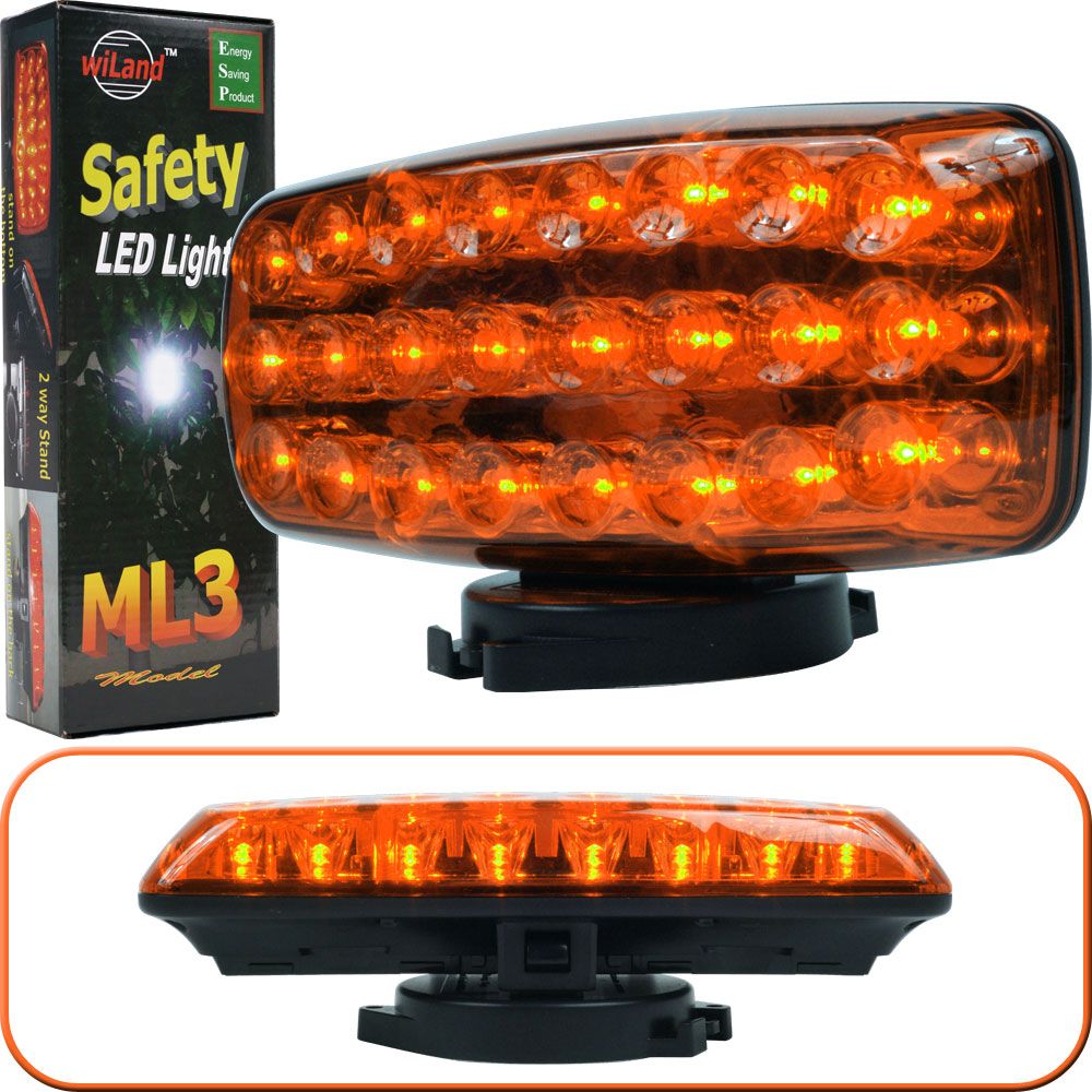 ML3 Series 24 LED Safety Light w/ Magnetic Base - Amber at Kmart.com