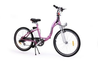E-Tour Bikes QUEST-Pink Womens Electric Bike