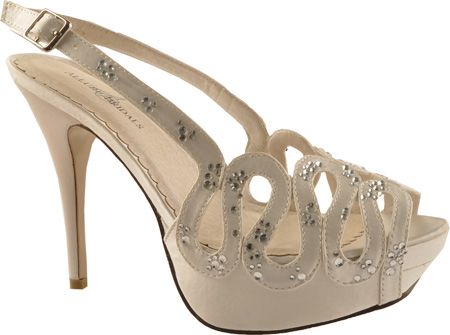 Allure Bridals Women's Roxy - Ivory Silk Satin by 