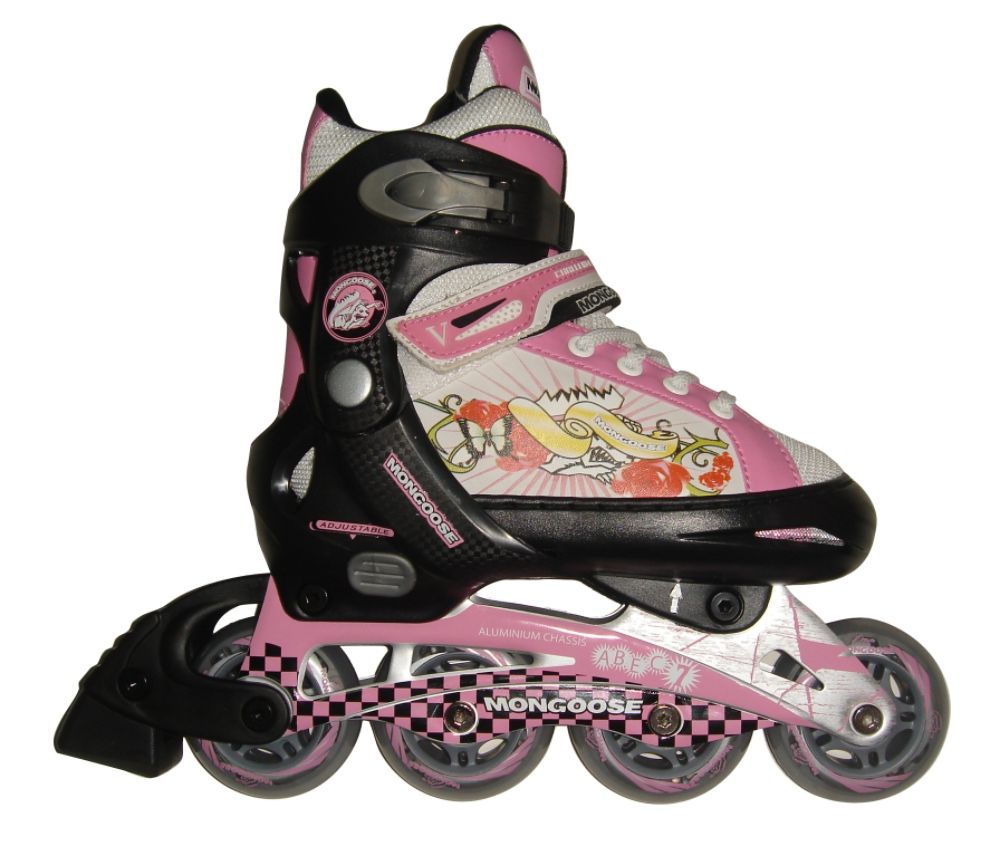 Mongoose Girls Mongoose In-lin Skates - sizes 5-8