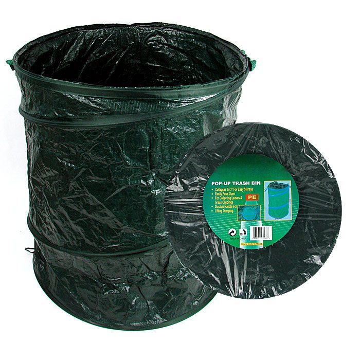 Happy Camper&trade; Pop-Up Trash Bin - 22 inch  D x 27 inch H at Kmart.com