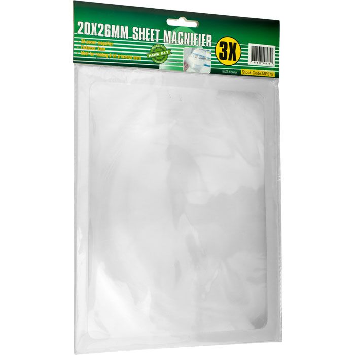 Trademark Tools 3x Magnifying Plastic Sheet