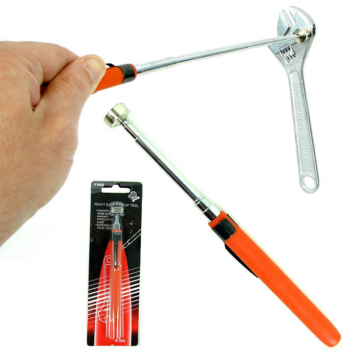 Trademark Tools Heavy Duty 8 pound Magnetic Pick-Up Tool - As Seen on TV