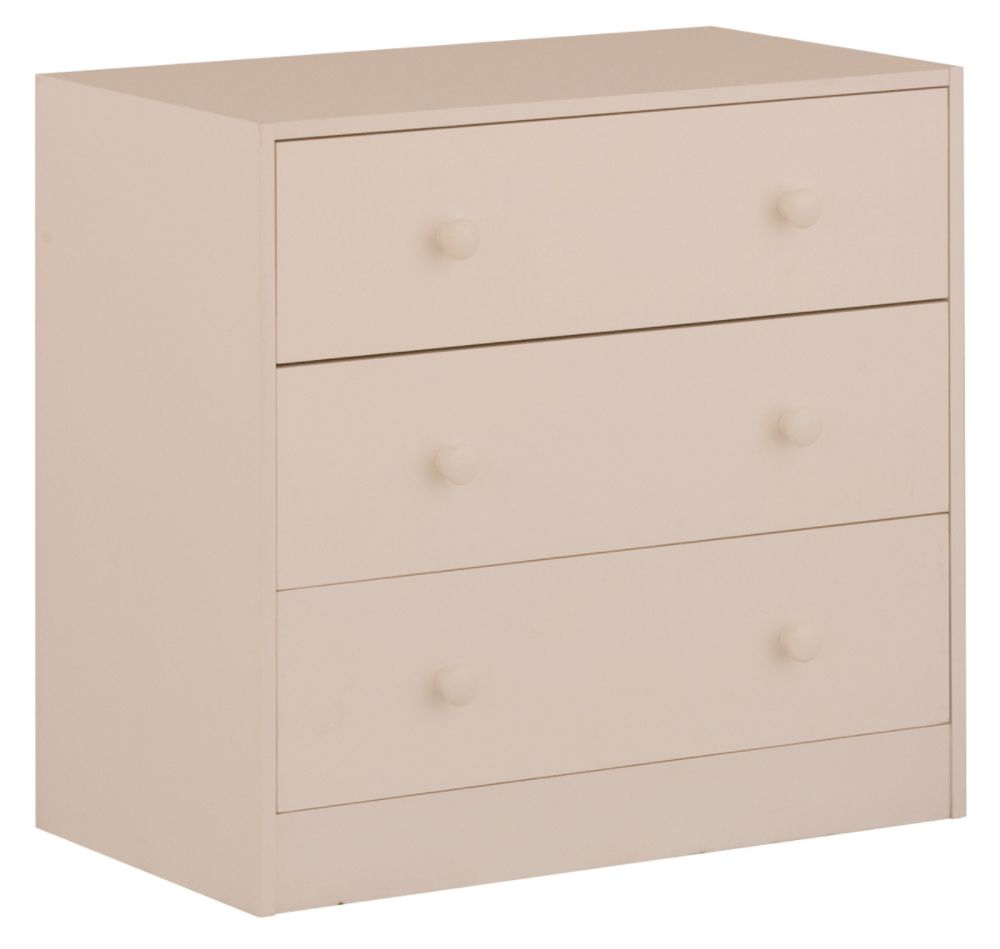 Canwood Whistler 3 Drawer Chest - White