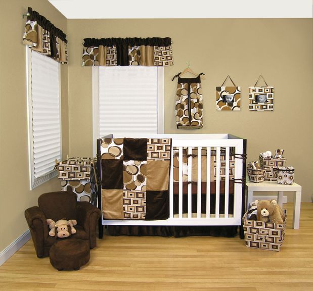 Trend-Lab Bubbles 4 Pc. Crib Bedding Set, Brown at Sears.com