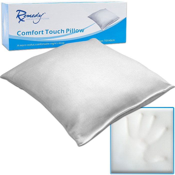 Remedy Memory Foam Comfort Touch Pillow at Sears.com