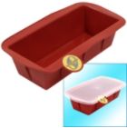 Silicone Terracotta Loaf Pan includes Storage Lid