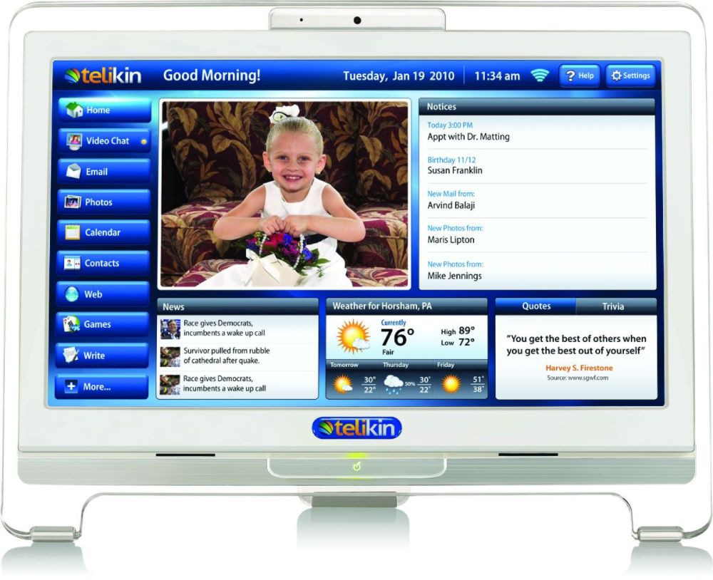 Telikin Touch Screen Computer with Keyboard and Mouse at Sears.com