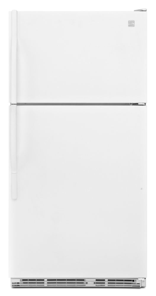 Kenmore 21.0 cu. ft. Top-Freezer Refrigerator w/ Ice Maker, White ENERGY STAR® at Sears.com
