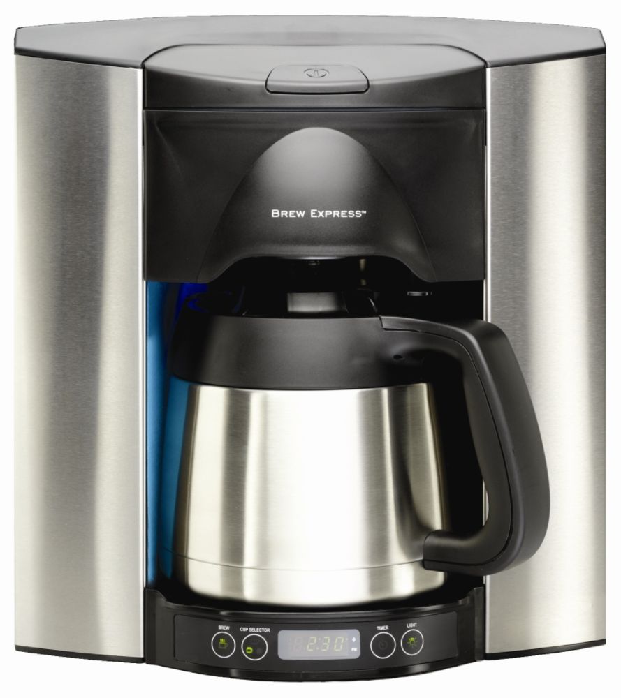 Brew Express Stainless 10 Cup Built-In Coffee System