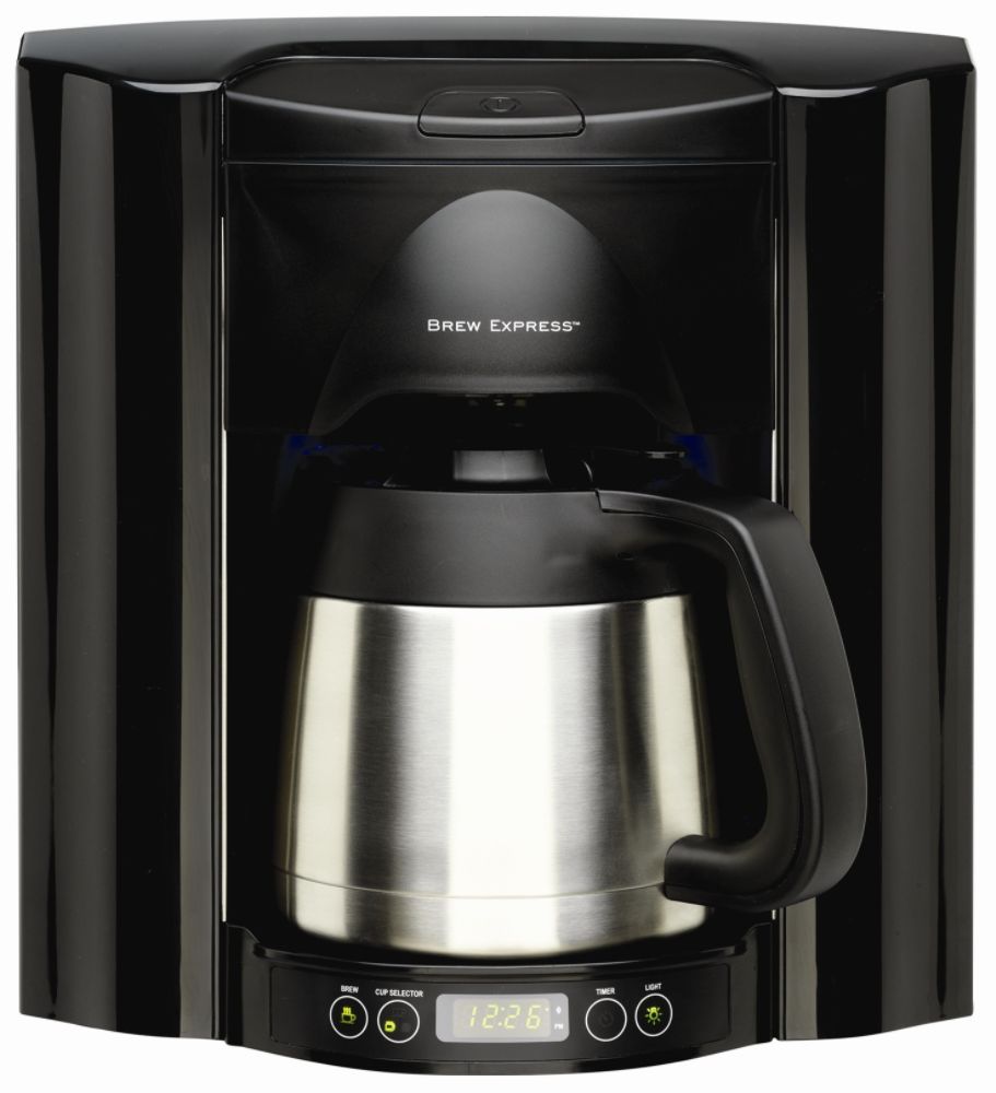 Brew Express Black 10 Cup Built-In Coffee System